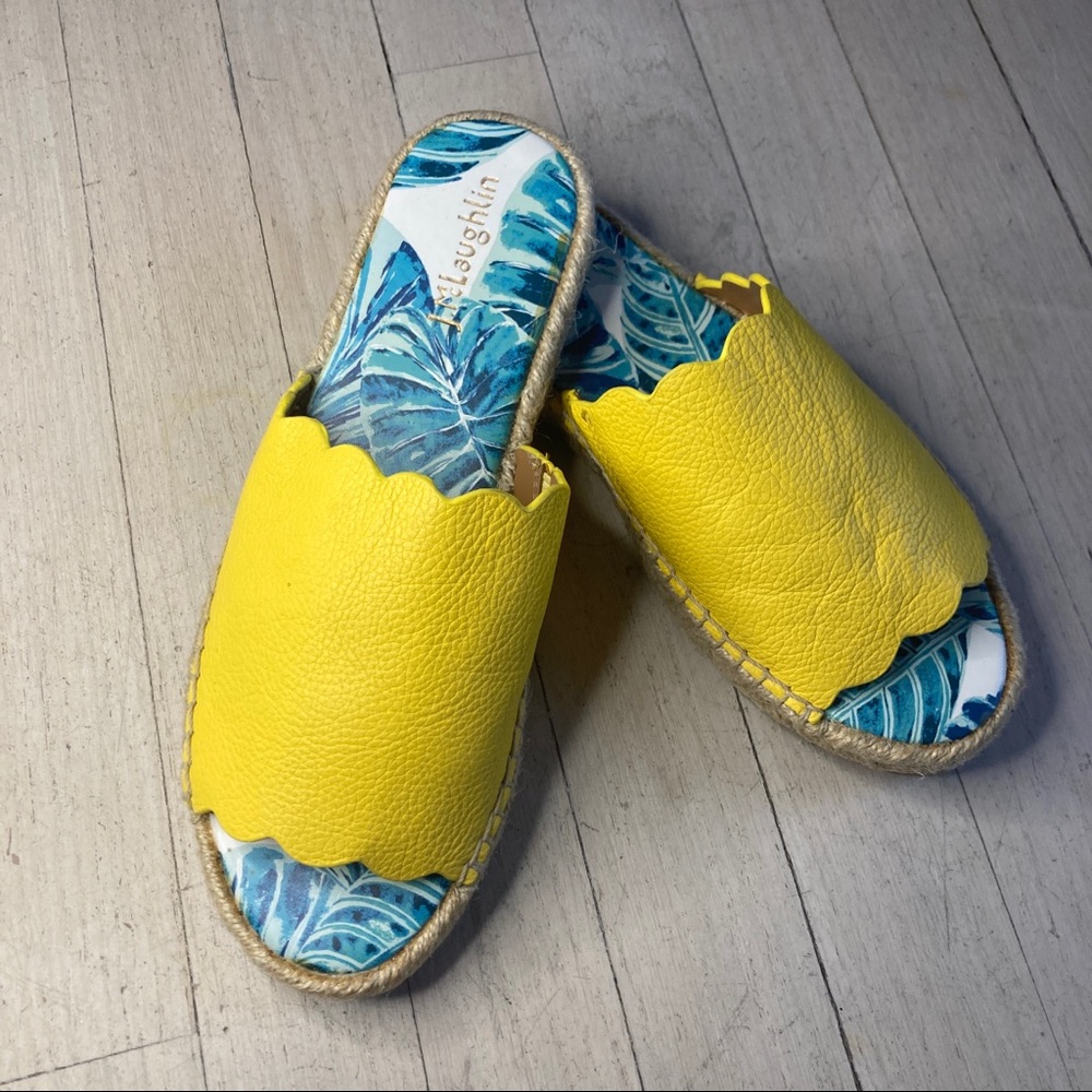 J.McLaughlin Yellow Slides - Picture 2 of 4